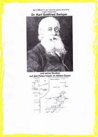 Buchcover: Heimkehr des Dr. Karl Gottfried Semper von seinen ethnologischen Studien auf den Palau-Inseln im Stillen Ozean