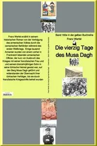 Buchcover: Franz Werfel: Die vierzig Tage des Musa Dagh - Band 182e in der gelben Buchreihe - bei Jürgen Ruszkowski