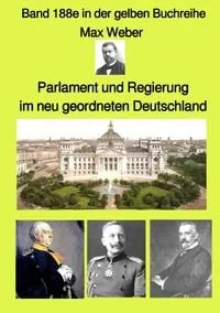 Buchcover: Gelbe Buchreihe / Parlament und Regierung im neu geordneten Deutschland – Band 188e in der gelben Buchreihe – bei Jürgen Ruszkowski