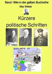 Buchcover: Gelbe Buchreihe / Kürzere politische Schriften – Band 189e in der gelben Buchreihe – bei Jürgen Ruszkowski