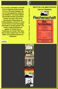 Buchcover: Rechenschaft - Band 213e in der gelben Buchreihe - bei Jürgen Ruszkowski