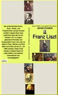 Buchcover: Franz Liszt - Band 235e in der gelben Buchreihe - bei Jürgen Ruszkowski